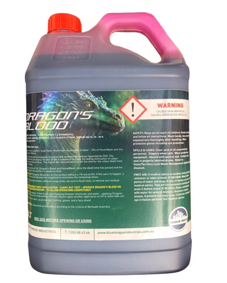 Dragons Blood Cleaning Chemical